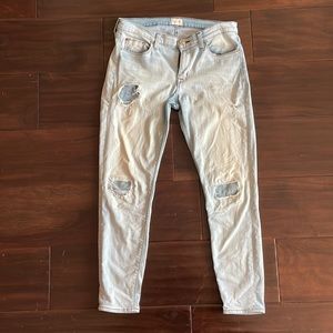 Hudson Distressed Jean.